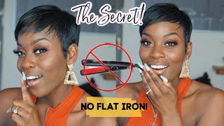 MUST TRYTHE QUICKEST WAY TO STYLE YOUR PIXIE Short Hair Tutorial Roxy Bennett [upl. by Esiled844]