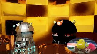 DALEK REACTS TDL Short Shrek vs The Spider [upl. by Rellek]