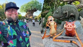 Disney’s Animal Kingdom  NEW Food amp Timon Sipper  Riding Flight Of Passage Walt Disney World [upl. by Marieann]