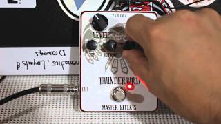 Master Effects Thunderbird ROG Marshall Super Lead 100 Simulator [upl. by Ungley]