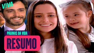 CLARA VÊ NANDA LÉO CONHECE FRANCISCO E MAIS  PÁGINAS DA VIDA  RESUMO DA SEMANA [upl. by Oremar]