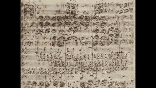 Bach Manuscript  Matthaeus Passion  29 [upl. by Ellirehs]