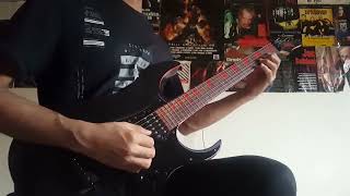 Scar Symmetry  Noumenon and Phenomenon Guitar Solo Cover [upl. by Voccola]