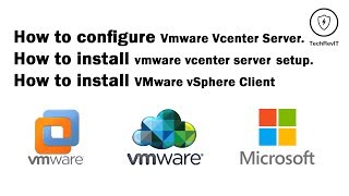 How to install VMware Vcenter Server and Client Setup [upl. by Janerich993]