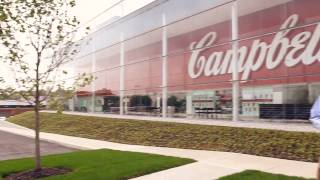 Campbell Soup new Employee HQ Bldg  walkthru tour [upl. by Ylellan]