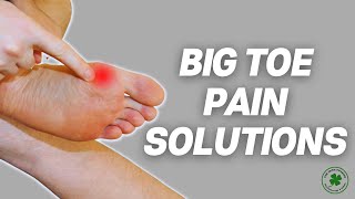 Sesamoiditis Treatment 9 Best Exercises for Big Toe Pain Relief [upl. by Epuladaugairam]