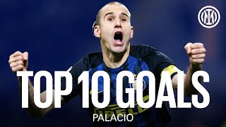 TOP 10 GOALS  PALACIO ⚫🔵 [upl. by Bechler869]