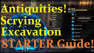 ESO Greymoor  Antiquities Scrying Excavation Skill Lines Guide Starting Mission amp Basics [upl. by Emor]