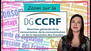 La DGCCRF ou Direction Générale de la Concurrence de la Consommation et de la Répression des Fraudes [upl. by Angel]