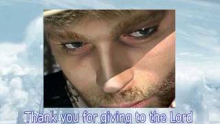 THANK YOU FOR GIVING TO THE LORD by RAY BOLTZ with lyrics [upl. by Zoltai684]