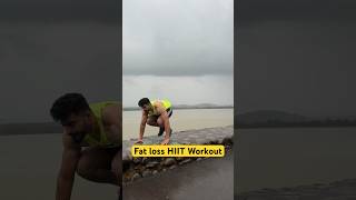 BurpeesFat Loss HIIT workout 🥵 [upl. by Yrrab666]