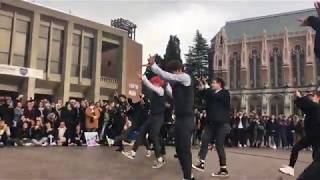 ACE – Savage ft The Kompany  Seattle Busking 191217 [upl. by Oflodur731]