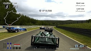 1414 Gran Turismo 4  Bentley Speed 8 Race Car 03 HYBRID PS2 Gameplay HD [upl. by Elinet]