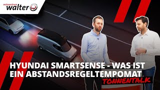 Wie funktioniert der AbstandsTempomat  Hyundai Smart Sense SCC  Assistent [upl. by Phelgen]