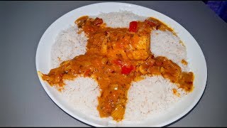 Sole tropicale au curry et riz [upl. by Emirak]