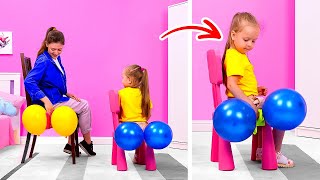 TOLLE LIFEHACKS MIT BALLONS  DIY BallonSpielzeuge und Handwerke Shorts [upl. by Aney580]