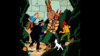 Tintin Prisoners of the Sun SNES  speedrun [upl. by Anihs711]