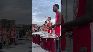 The Bluecoats playing some FAST rolls at DCI Atlanta 2024 bluecoats dci2024 drums [upl. by Ellesor]