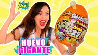 ABRIENDO HUEVO GIGANTE CON MUCHAS SORPRESAS Esqueleto de Dinosaurio PLAY SandraCiresArt [upl. by Eerehc]