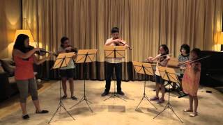 Perpetual Motion Little Suite No 6 Violin Ensemble [upl. by Bibby460]