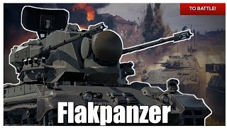 Best German Flakpanzer  Gepard War Thunder Mobile [upl. by Salsbury]