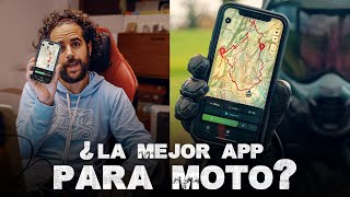 ESTA ES LA MEJOR APP PARA VIAJAR EN MOTO 🗺️ TRUCOS amp CONSEJOS PARA CREAR TRACKS RUTAS y NAVEGAR [upl. by Melodie]