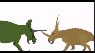 EDB styracosaurus vs triceratops PIVOT [upl. by Avictor528]