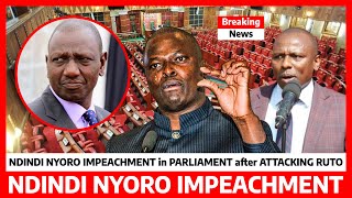 Just Now‼️Ndindi Nyoro IMPEACHMENT in PARLIAMENT after EXPOSING RUTO’s Government ICHUNGWA speaks [upl. by Llednav]