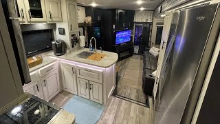 Interior Tour 2020 Jayco Seismic 4113 Toy Hauler 73000 [upl. by Mountfort]