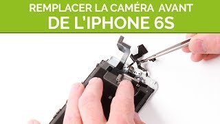 Remplacer la caméra avant de son iPhone 6S By SOSav [upl. by Beverlie412]