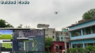 Guided Mode Flight Test of Pixhawk Drone [upl. by Nesnej]