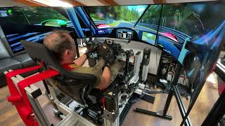 ULTRAWIDE HIGH END MOTION Simulator  ACC Nordschleife  Ferrari 296 GT3 [upl. by Venterea614]