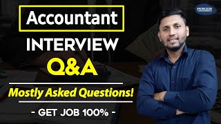 Accountant Interview Questions amp Answers  Accounting Job Interview QampA  Accountant Job Interview [upl. by Mayne]