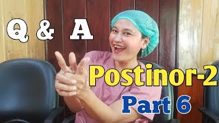 Q amp A Postinor part6 [upl. by Moonier]