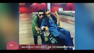 AKA publicly declares love for Bonang Matheba  EL Now [upl. by Eul]