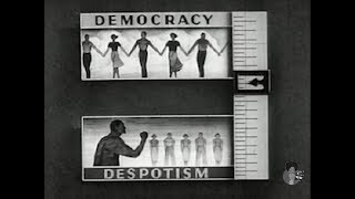 Democracy Vs Despotism 1946  as seen in Michael Moores Fahrenheit 119 [upl. by Ellezaj]