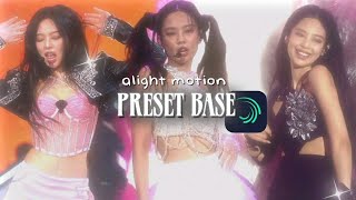 alight motion preset base  cc included  alightmotion [upl. by Petie981]