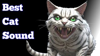 Cat Sound  Cat Sounds To Scare Mice  Sound Rats Hate  Angry Cat Voice [upl. by Hcone]