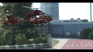 MSFS  WIP MD902 London Air Ambulance flight [upl. by Ikkim]