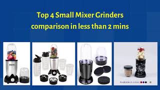 Top 4 High Speed Blenders  Mixers  Grinders  Small Blenders  Juicers 2021 [upl. by Aihsad605]