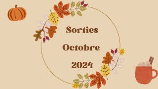 Sortie Octobre 2024 🍁🎃📙 [upl. by Jackie]