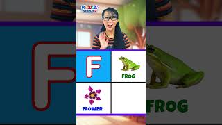 Learning The Letter F Vocabulary with Miss V [upl. by Janelle]