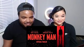 Monkey Man  Official Trailer  Reaction [upl. by Joete]