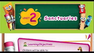 SANCTUARIES  PART 2  UNIT 2 TERM 2 SOCIAL SCIENCE  ENGLISH MEDIUM  3RD STD [upl. by Recnal]