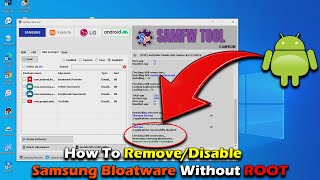 How To RemoveDisable Samsung Bloatware Without ROOT [upl. by Wakerly]