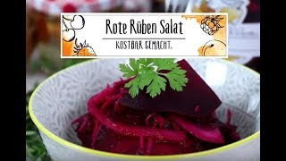 KOSTBARMACHERRezept Rote Rüben Salat [upl. by Kass]