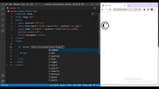 How to create Copyright Symbol in HTML EMECHICODE [upl. by Calida]