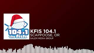 KFIS Scappoose OR quot1041 The Fishquot Legal ID Christmas Music111024 [upl. by Chelsae]