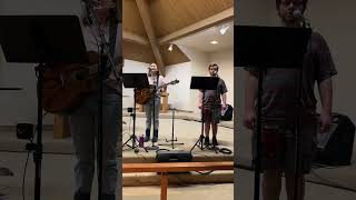 Spirit of the Living God worship song christian music church youtube video shorts guitar [upl. by Enilhtak]