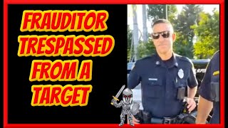 Nitwit Frauditor Gets Trespassed From a Target Parking Lot in Lowell MA [upl. by Am126]